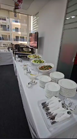 Corporate Lunch Setup